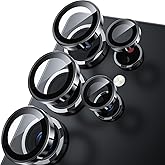 WSKEN Samsung Galaxy S25 Ultra Kamera Lens Koruyucu - [Orijinal &Ccedil;ekimi Koruyun] Kırılmaz Ultra HD 9H Temperli Cam Kamera Ekra