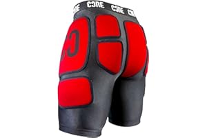CORE Pantaloncini Protection Stealth Impact Skateboard Unisex-Adulto