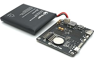 Pisugar 3 Plus Tragbares 5000 mAh UPS Lithium Battery Power Modul Platform für Every Raspberry Pi 3B/3B+/4B Modell Zubehör (Raspberry Pi nicht enthalten)