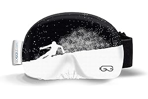 Soggle - Protezione per maschera da sci, in microfibra, taglia unica