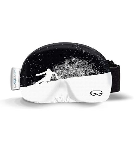 Soggle Vizor Protection Black & White Housse pour casques de ski Soggle Vizor Protection Black & White Housse pour casques de ski
