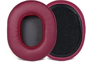 UOWGA Headphones Replacement Ear Pads for Skullcandy Crusher Wireless/Evo/ANC Hesh 3/EVO/ANC Over-Ear Headphones,Earpads Also Fit for Skullcandy Venue Wireless ANC.(Burgundy)