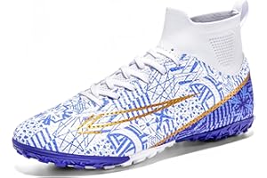 KUUK Fussballschuhe Kinder Kunstrasen Turf Fußballschuhe Hallenschuhe Für Jungen Mädchen AG FG TF Trainingsschuhe