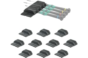 StealthMounts Cajón Colmena Destornillador de precisión – 10 Unidades | Organizadores modulares de Caja de Herramientas para mecánicos Profesionales y Bricolaje | TPE Moldeado por inyección |