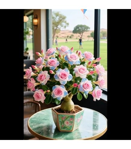 Bulbi Di Rosa Del Deserto – Pianta Succulenta Da Fiore, Facile Da Coltivare Per Interni Ed Esterni