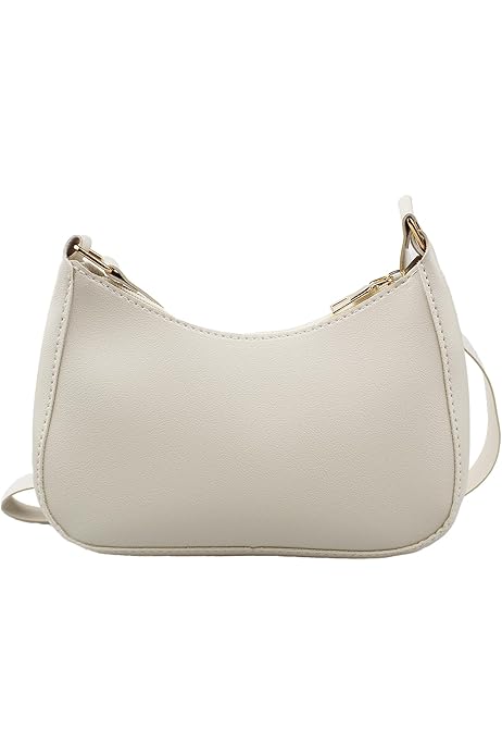 Borsa A Tracolla Aucuu In Nylon Retrò Anni '90 - Pochette Donna Classica Con Chiusura A Zip - Foto 3