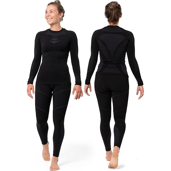 Odlo Active Warm Eco Crew Neck Ondershirt Lange Mouwen Zwart Heren - View #5