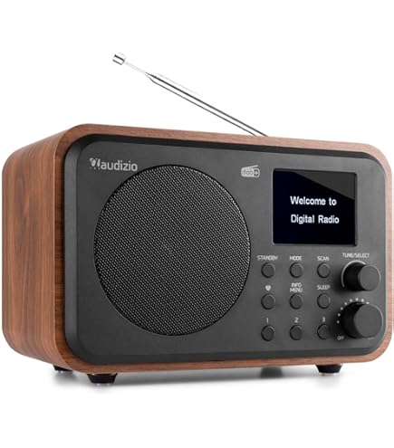 Hepburn MK II Radio DAB Plus-DAB Avec Bluetooth, FM Et Radio Réveil