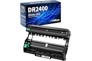 Halloya DR2400 DR-2400 Tambor Compatible para Brother HL-L2310D HL-L2350DN HL-L2370DN HL-L2375DW DCP-L2510D DCP-L2530DW MFC-L2710DN MFC-L2730DW MFC-L2750DW (1 Paquetes)