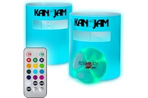 Kan Jam - Jeu de plein air portable - Matériau durable et résistant aux intempéries - Comprend 2 cibles Kan Jam et 1 disque volant, plusieurs styles disponibles.