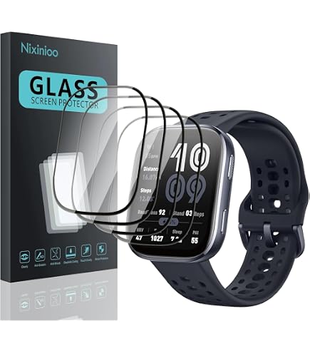 4 Films De Protection TPU Pour Amazfit Active 2 – Transparents, Auto-cicatrisants, Sans Bulles, Haute Définition
