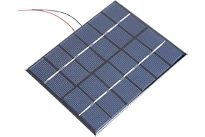 Domybest Portable 2 W 6 V 330 mA Polysilicon Solar Power Panel DIY Kit batterie Panneau