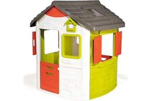 Smoby - Casetta Neo Jura Lodge, 7600810500, Età + 2 Anni, Completamente Personalizzabile con Tanti Accessori, Trattamento Anti Uv