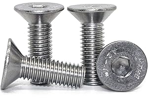 FULLERKREG Vis à tête fraisée M6 ISO 10642 A2 V2A avec six pans creux DIN 7991