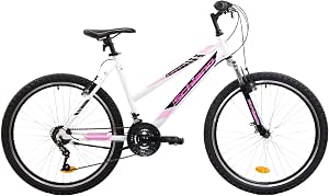 F.Lli Schiano Range Bici Mtb Donna Bianco- Rosa 26'' : Amazon.it: Sport e  tempo libero