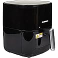 Olsenmark Air Fryer with Rapid Air Circulation System, 4L - 80-200 C Adjustable Temperature Control for Healthy Oil Free or Low Fat Cooking - 60 Minute Manual Timer, Overheat Protection