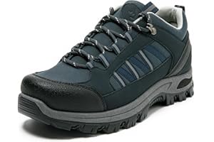 JOMIX Męskie buty trekkingowe, antypoślizgowe, lekkie, oddychające, wygodne, buty trekkingowe, buty sportowe na wędrówki, kemping, czas wolny