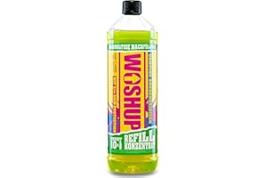 ‎WOSHUP! WOSHUP! Wohnwagen Reiniger mit Xtra Skin Schutzfilm 1L High Power Konzentrat, AußenreinigerAuto Reiniger für Camping, Caravan, Wohnmobil, Markise, GFK und Aluminium