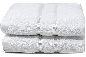 Towelogy® 600GSM Cotton Washcloths Multipack Quick Dry Flannels Face Towels Hotel Spa Bathroom Make Up Remover Cloths 30x30cm (White, Pack Of 2)