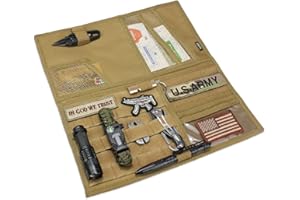 WYNEX Molle Visor Panel Organizer, Taktische Auto Sonnenblende Abdeckung Molle Gurtband kompatibel Fahrzeug Visier Lagerung Inhaber Tasche