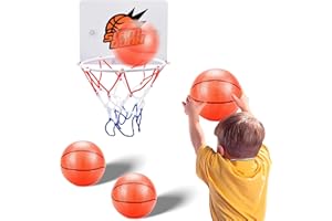 GEWDW Basketball Hoop Toddler, Bathtub Bath Toys for Office Desk Bathroom Slam Dunk Games, Mini Basketball Hoop for Door, Suction Cup Basketball Hoop for Kids Ages 3-8 Girls Boys