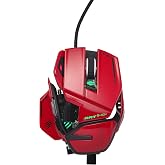 Mad Catz RAT 8+ ADV Oyun Faresi (USB/Kırmızı/20000dpi/11 D&uuml;ğme) - MR06DCINRD000-0