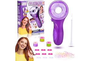 ZDNT Tresse de cheveux automatique, appareil de tressage automatique, tresse automatique pour enfants, aide au tressage, outils de coiffure magiques pour filles, jouet cadeau