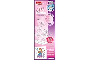 Maped Creativ – Lumi’Board Recharge Conte de Fées pour machine à dessiner lumineuse – 30 fiches d’activités pour apprendre à dessiner – Compatible avec tous les Lumi’Board