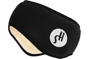 DEARMAMY Soundproof Sleep Ear Muffs Sleeping Eye Mask Sleeping Ear Wrap Ear Warmer Headband Handmade Cotton Sleep Mask Blackout