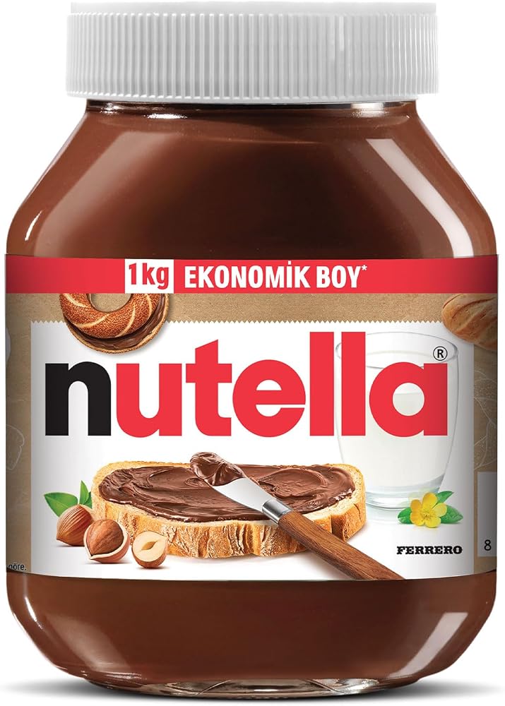 Nutella Kakaolu Fındık Kreması 1 Kg | Glutensiz