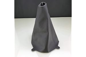 HQ AUTOMOTIVE Fit FIESTA MK7 2008-2017 100% Genuine Leather Gear Shift Gaiter Cover Sleeve Collar