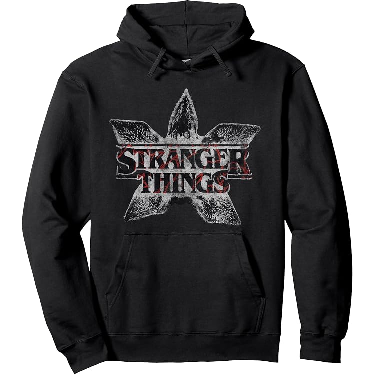 Sweat Stranger Things Saison 5 – Poster Officiel, Coupe Classique, 100% Coton - 8