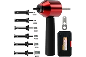 SONNLER Nietenzangen Set, Rapid Nietmutternzange für Bohrmaschine Akkuschrauber, Blindnietmutterzange Adapter für Nietmuttern M3, M4, M5, M6, M8,M10