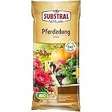 Substral Naturen Bio Pferdedung, natürlicher Bodenverbesserer und Dünger, 3 Monate Langzeitwirkung, 20 kg, bis zu 200 m²