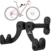 Bike Wall Mount - Horizontal Indoor Storage Rack for 1 Bicycle in Garage or Home - Cycling Hanger - Safe and Secure Holder, H