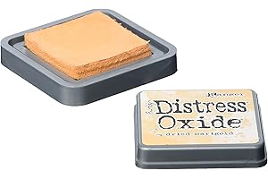 Ranger 554285 Festive Berries-a 2x2 Raised Pad, with Water-Reactive Dye Ink Tim Holtz Distress Oxide Stempelkissen Dried Marigold, Rose, 7, 6 x 7, 6 cm