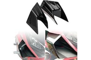 BIUGERCN Motorcycle Wind Wing Side Winglet Kit Spoiler Fairing Fixed Wing Kit Side Spoiler Cowl for CBR650R CBR 650 500 R F