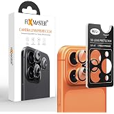 Fixmaster iPhone 17 Pro ve 17 Pro Max Uyumlu Kamera Lens Koruyucu, Kozmik Turuncu, Orijinal Rengiyle Kusursuz Uyum, Darbe Emi