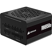 Corsair RM850e (2023) Fully Modular Low-Noise ATX Power Supply - ATX 3.0 & PCIe 5.0 Compliant - 105°C-Rated Capacitors - 80 P