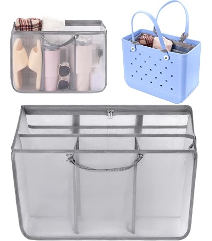 YIXIPAZH Ensemble d'accessoires pour sac Bogg, 1 sac de rangement, 3 breloques et 3 crochets pour sac Bogg, sac de téléphone pour sac de plage, Silicone, Pas de gemme YIXIPAZH Ensemble d'accessoires pour sac Bogg, 1 sac de rangement, 3 breloques et 3 crochets pour sac Bogg, sac de téléphone pour sac de plage, Silicone, Pas de gemme