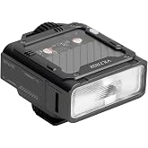 VILTROX Spark Z3 TTL - Fotoğraf makinesi i&ccedil;in Mini flaş, 26 W, 7 seviye 1s, geri d&ouml;n&uuml;ş&uuml;m GN16, Cyber Mech tasarımı, gri renk,