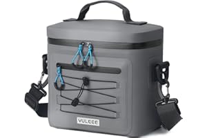 YULEEE 7/15/20L Insulated Cooler Bag - Large Multi-Functional Picnic Lunch Bag for Men & Women,Waterproof Leakproof Perfect for Beach, Family,Travel, Camping, Work,BBQ,and Outdoor Activities