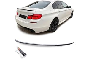 ‎TENZO-R Sport Heckspoiler Lippe Schwarz Glanz mit ABE passend für BMW 5er F10 F18 10-16