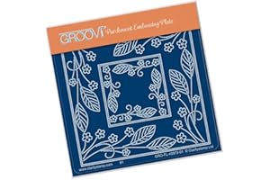 Claritystamp Tina's Forget Me Not Flower A6 Groovi Parchment Embossing Plate