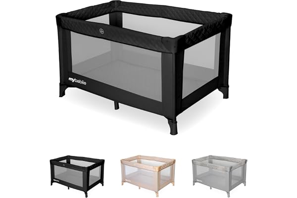 My Babiie Travel Cot Lightweight Foldable