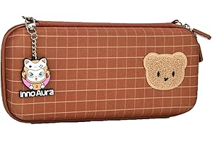 IA INNOAURA innoAura Étui pour Switch NS, innoAura Switch Sac Kit D'accessoires Switch avec Étui Transport Switch, Coque Protection Switch, Protecteur D'écran Switch, Étui Jeu Switch