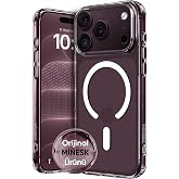 Minesk iPhone 17 Pro Max/18 Pro Max i&ccedil;in MagSafe ile Uyumlu SuperMatt Serisi - Arkası Sert MAT Materyal Kenarları Yumuşak Şef
