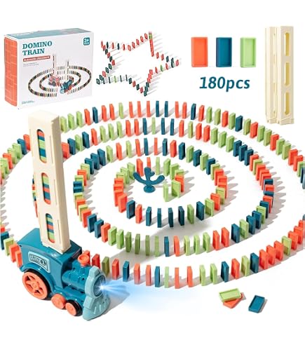 Eichhorn Dominó Rally – 28 Fichas De Madera De Colores Para Niños Desde 2 Años – Juego Creativo Y Educativo
