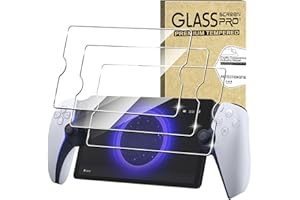 NSPIEL [3 Pack] Verre Trempé pour Playstation Portal Console, Ultra HD PS Portal Protecteurs d’écran pour PS Portal Remote Player, PS Portal PS5 Accessoire, sans Bulles, Anti-Rayures