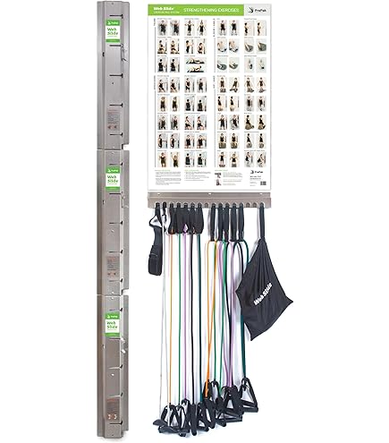 MUSCLE KIK Adjustable Workout Wall Anchor System - Sleek - View #7